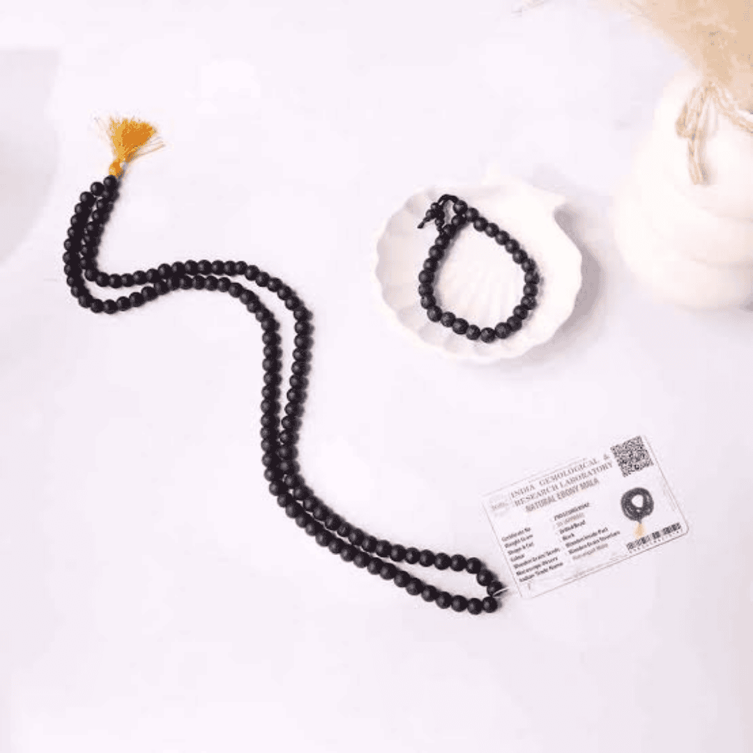 Karungali Mala and Bracelet Combo from SKYSOL